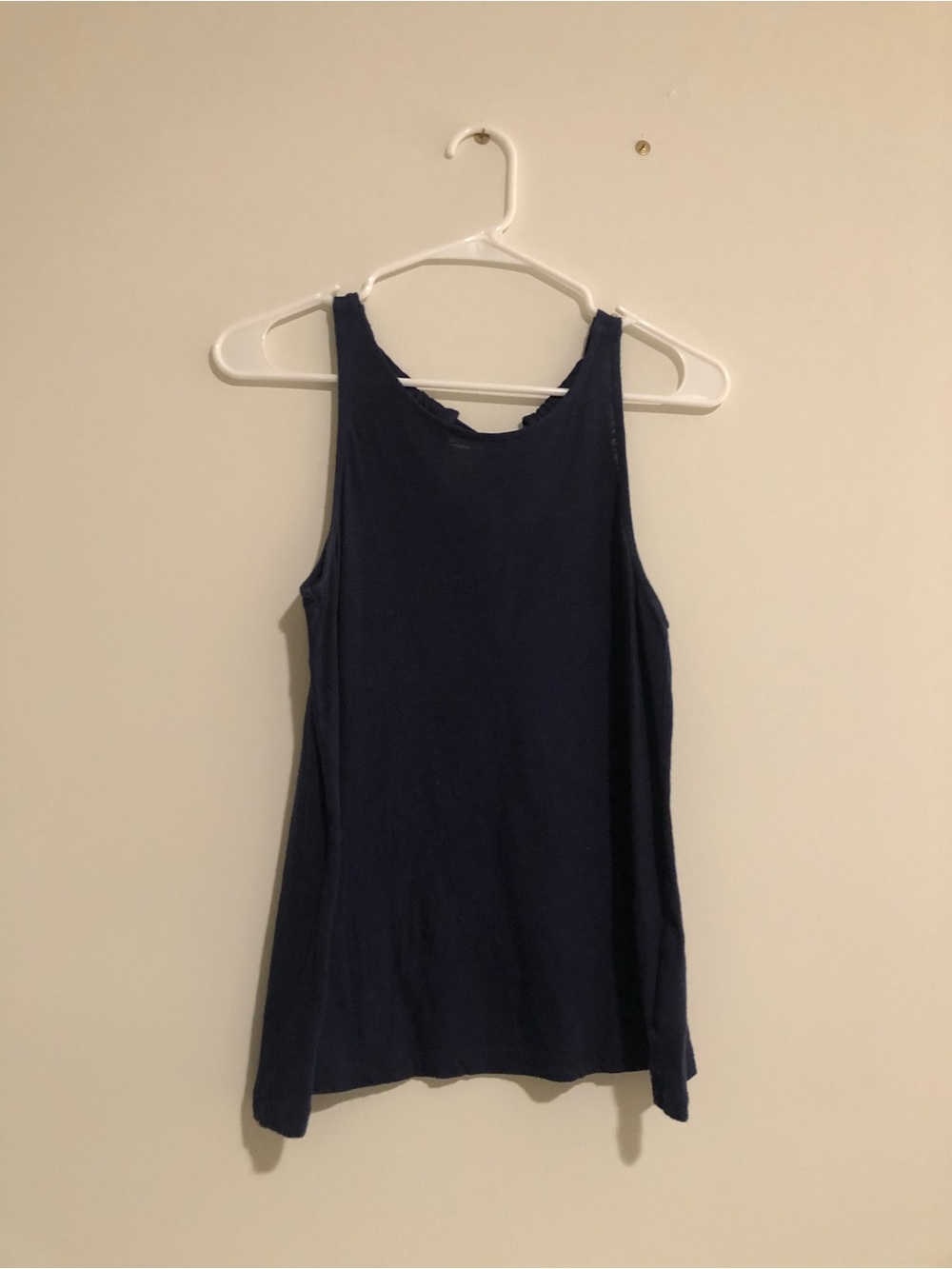 Old Navy Navy Blue Tank Top - with Tie Back Detail
